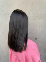 カット+髪質改善縮毛矯正+カシミヤ質感トリートメント