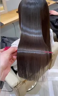 【💎ボリュームダウン、うねり毛💎】カット✨美髪矯正✨選べる髪質改善トリートメント【新宿】韓国