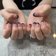 オフありフレンチネイル(自店オフ+550円 他店オフ+1100円) ※クリアベース