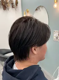 🌀メンズカット＋パーマ＋眉カット🌀