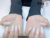 【2級持ち研修ネイリスト】チップ長さ出しマグネットワンカラー 4990円