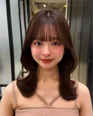 【 3月28日19時30分限定✨️ 】ミディアムカット+ ケアトリートメント¥0