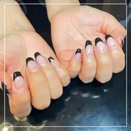 《ミニモ限定》【王道フレンチオフ込¥7,000】☆ベースカラーはクリア✨ カラー選べます🎶