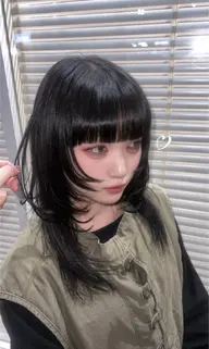 ワンカラー＋カット