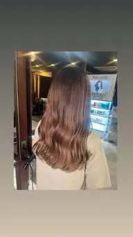 💙カット+バレイヤージュブリーチ+ONカラー💙