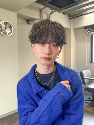 【🍀✌️ヘアセット講座🍀✌️】メンズカット＋シャンプー＋眉カット＋アイロンヘアセット