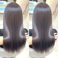 【髪をキレイに育てる🫧】褒められ透明感カラー➕乾燥改善トリートメント🎀✨