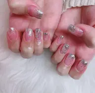 長さだしオフありハンドグラデーション