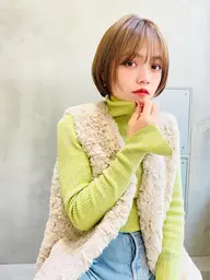 💞ブリーチなし💕で作る透明感&髪質改善カラー🎨×極上香水風トリートメント🦄【透明感カラー+最新3step Tr】