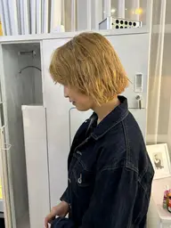 カラーのみ(ダブルカラー)シャンプーブロー込み🧸