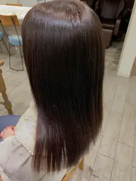 3回目までok《自然な仕上がり✴️》♡🍓カット ＋やわらか縮毛矯正＋aujuaトリートメント🍓♡