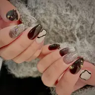 《ミニモ特別価格》✴️お任せ、持ち込みOK✴️ニュアンス/韓国/ワンホン【medium】周りと差がつく指先♪