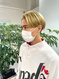 メンズカット➕ワンカラー🥣