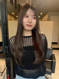 〈再来サマ〉カット+うる艶カラー+1stepトリートメント