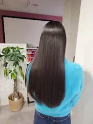 【🫧‪髪質改善🫧】カット＋BIKAKU縮毛矯正＋リペアTR+ marbb(マイクロバブル)