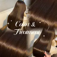 【ブリーチ履歴対応✨️】髪質改善ケラチントリートメント＋カラー＋カット(レイヤー・顔周り・前髪◎)