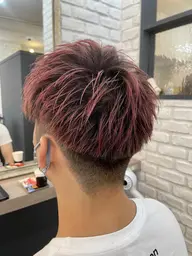 【🔥men’sおすすめ🔥】カット+ブリーチ+カラー