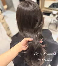 水光髪カラー+うる艶トリートメント