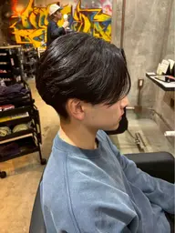 カット+ニュアンスパーマ