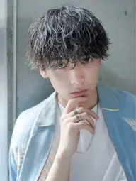 メンズカット＋ツイストスパイラルパーマor波巻きパーマ［品川/大森駅/men's/メンズカット/メンズパーマ］