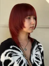 【暖色系カラー🍎】カラー＋バイカルテトリートメント