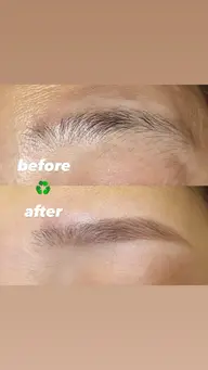 【新規🍓美眉アイブロウスタイリング+wax脱毛🍓（仕上げメイク付）】