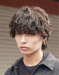 [ミニモ限定価格🔥]カット+シャドウパーマ🌿【メンズ限定】