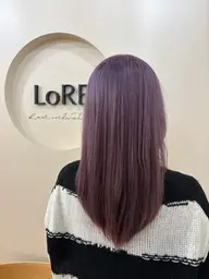 【色持ちUP】ブリーチ+透明感カラー✨