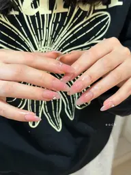 【4/1~3限定✨】𝐡𝐚𝐧𝐝｜フルアート(パーツ、ビジュー立体デザイン)🍒🫧お会計¥9,500→¥7,000