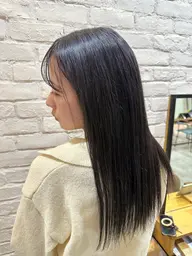 🍄minimo限定クーポン🍄似合わせカット+コスメストレート+超音波ケアトリートメント