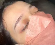 デート前でも安心!ヘアのスタイリング付き❤️🔥ハリウッドブロウリフト+眉毛wax