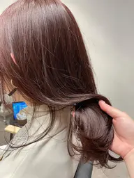 《🍎カラー🍎》透け感カラー+オリジナルトリートメント