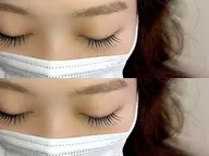 【マツエク】120本4000円💛束感コーティング仕上げ/超軽量フラットラッシュ/ナチュラル上品