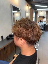 【ご新規様・メンズ限定】メンズカット+パーマ+カラー