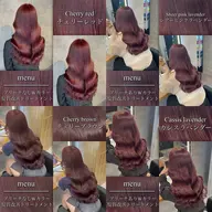 🥣大人気メニュー🥣ブリーチなしダブルカラーカラー+レイヤーカット✂︎+コテ巻き仕上げ✨