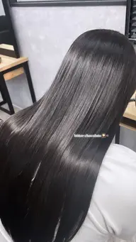 人気艶カラー＋カット＋ITEトリートメント