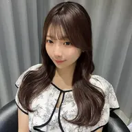 【🩶ブリーチなしでダメージレスに🩶】盛れる顔周りカット+ダブルケアカラー+2stepグロストリートメント🎀✨