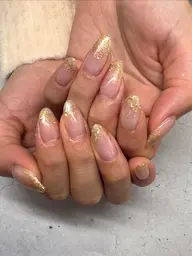 オフなしラメグラデーション