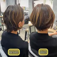 ビフォーアフターのお写真を撮らせて頂ける方のみ‼️ショートカットモデル募集中‼️