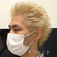 ✨トリプルカラー✨メンズカット＋ブリーチ2回＋カラー＋トリートメント　¥27,500→¥17,800