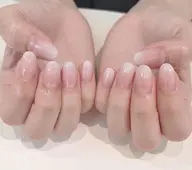 【シンプル可愛い💞】白グラデーション/オフ無料/目安120分