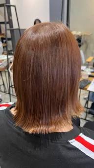 ボブorショートカット+顔周りカット+トリートメント☘️
