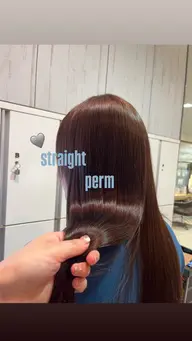 【縮毛矯正】➕【ワンカラー】