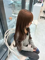 【🍂季節限定SALE🍂】ブリーチなしダブルカラー+髪質改善トリートメント