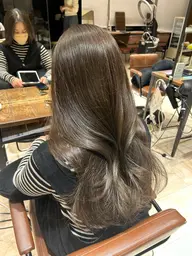 【人気メニュー✨】透明感カラー🩵+AFLOATオリジナルトリートメント✨🫧