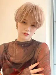 カット+ブリーチ+カラー