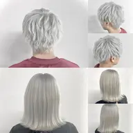 🧡当日限定🧡【♦️ヘアカット+フルカラー♦️】🙋スタイリッシュにキマるまで帰れません‼️