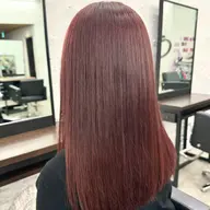 【🧶4月限定🉐】サラサラ美髪縮毛矯正✨️➕艶髪ケアカラー🌻➕髪質改善トリートメント🍀➕marbb付き️🫧