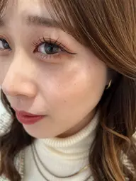 【マツエク】フラットラッシュ100本/コーティング付き◎束感/