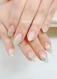 🎀ラメグラデーション💅(初回ソフトジエルオフ無料、整爪·ドライケア込)